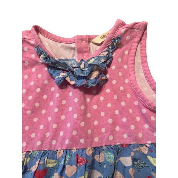 Matilda Jane Dress LoveBird Tunic  Size 4  Very good used condition No flaws to - Picture 4 of 5